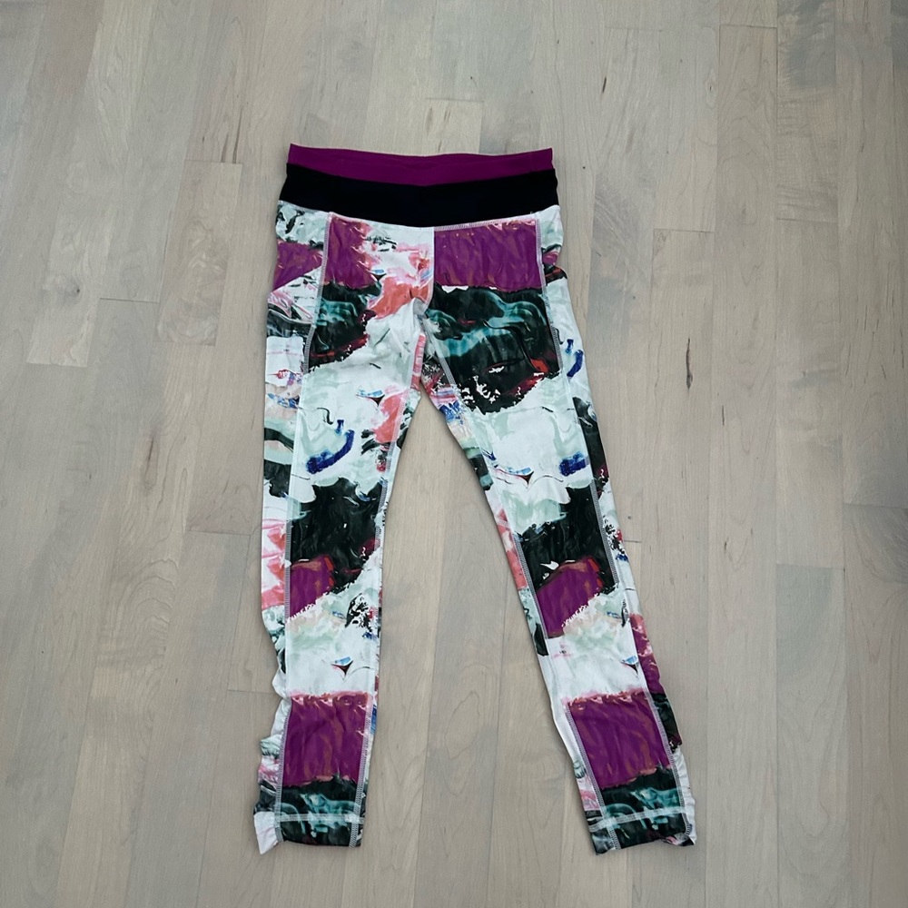 Lululemon printed colorful leggings
